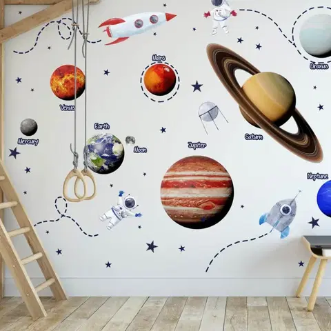 Nálepky na stenu Nálepky na stenu - Vesmír, planéty, slnečná sústava