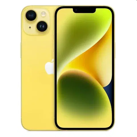 Mobilné telefóny Apple iPhone 14 256GB, žltá