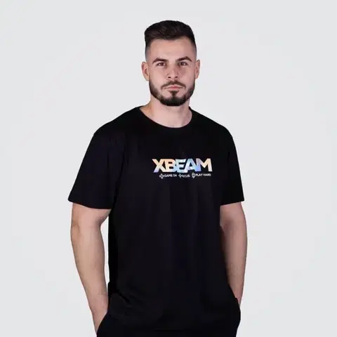 Tričká XBEAM Tričko XP Black  L