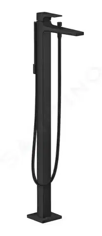 Kúpeľňové batérie HANSGROHE - Metropol Vaňová batéria na podlahu, matná čierna 32532670