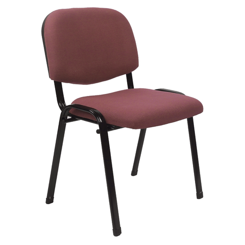 Kancelárske stoličky KONDELA Iso 2 New kancelárska stolička červenohnedá