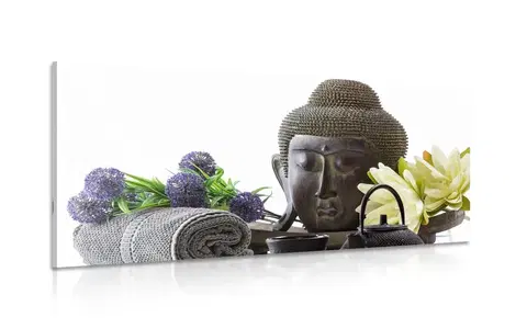 Obrazy Feng Shui Obraz wellness zátišie s Budhom