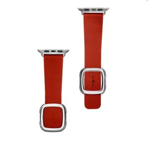 Príslušenstvo k wearables Kožený remienok COTEetCI Nobleman pre Apple Watch 424445mm, červený WH5201-RD