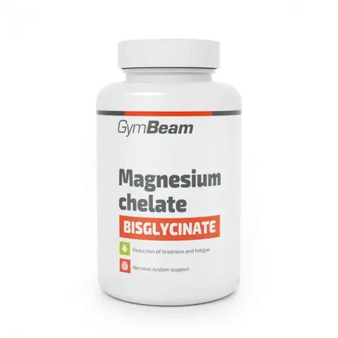 Magnézium GymBeam Magnézium chelát (bisglycinát) 180 kaps.