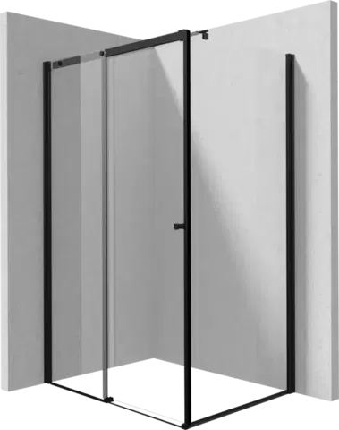 Sprchovacie kúty DEANTE/S - Sprchovací kút posuvné dvere 120 pevná stena 90 KTS_N39P+KTSPN12P+KTS_NP1X KERRIA/0438