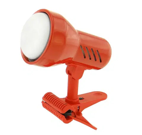 Stolové lampy Lampička s klipem E14 velká červená