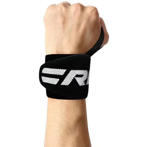Bandáže na cvičenie RDX Sports Bandáže na zápästia Pro W2 Black