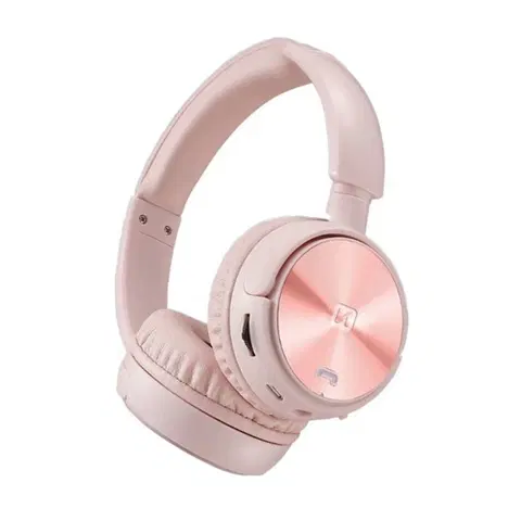 Slúchadlá Swissten bezdrôtové Stereo slúchadlá Trix, ružové 52510502