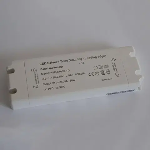 Napájacie zdroje s konštantným prúdom LED Profilelement GmbH Spínaný zdroj napájania TRIAC stmieva IP20 LED 25W