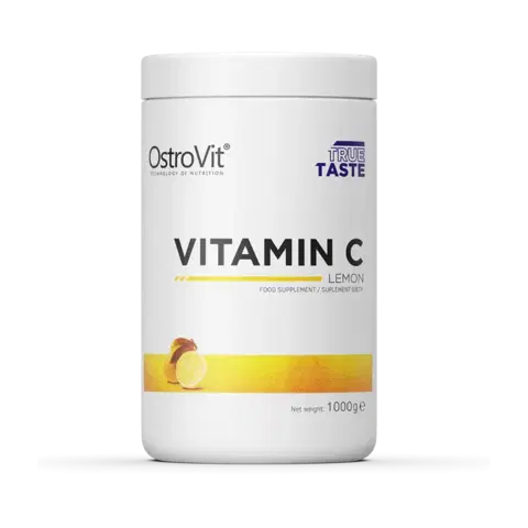 Vitamín C OstroVit Vitamin C Lemon 1000 g citrón
