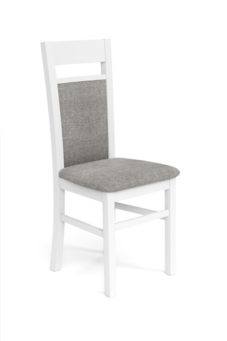Jedálenské stoličky HALMAR Gerard 2 jedálenská stolička biela / svetlosivá
