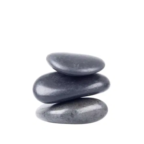 Masážne prístroje Lávové kamene inSPORTline River Stone 4-6 cm - 3 ks