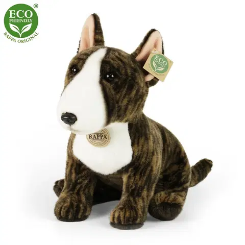 Plyšáci Rappa Plyšový pes anglický bulteriér, 30 cm ECO-FRIENDLY