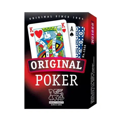 Hračky spoločenské hry - hracie karty a kasíno MEZUZA - Hracie karty Poker - 1666