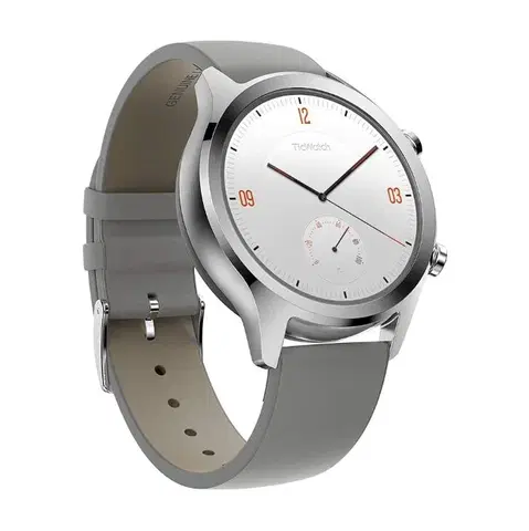 Inteligentné hodinky TicWatch C2, Platinum Silver - Smart hodinky - OPENBOX (Rozbalený tovar s plnou zárukou)