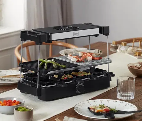 Kitchen Appliances Raclette Trebs »15100« s odsávačom výparov a kamennou doskou