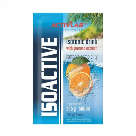 Iónové nápoje ACTIVLAB Iso Active 20 x 31,5 g citrón