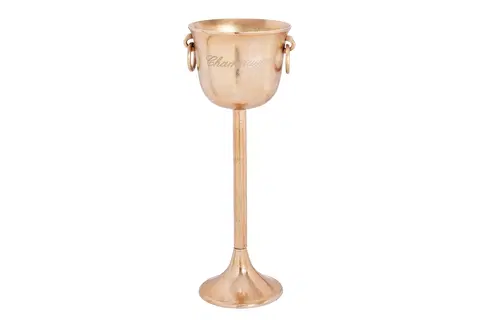 Dekorácie LuxD Dizajnový chladič šampanského Champagne 80 cm zlatý