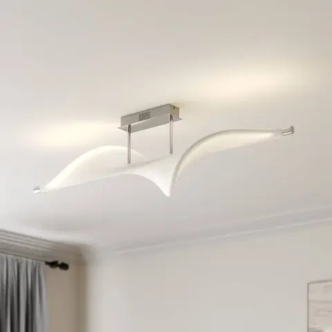 Stropné svietidlá Lucande Lucande Edano LED stropná lampa, stmievateľná