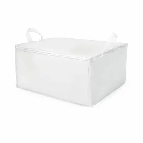 Úložné boxy Compactor Textilný úložný box na prikrývku Milky, 70 x 50 x 30 cm
