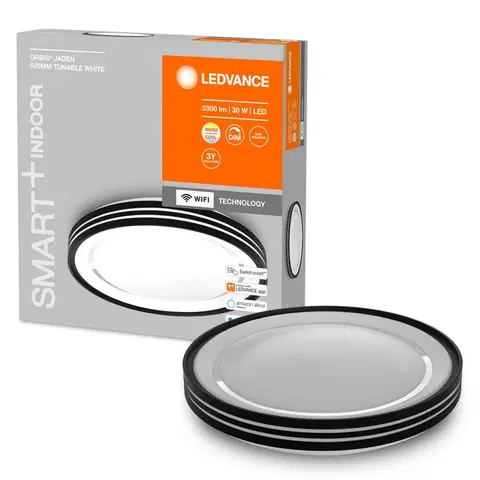 SmartHome stropné svietidlá LEDVANCE SMART+ LEDVANCE SMART+WiFi Orbis Jarden strop svetlo 50cm