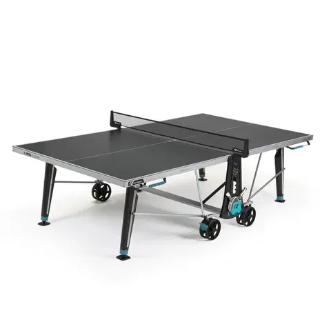 stolný tenis Outdoorový stôl Free 400X na stolný tenis sivý