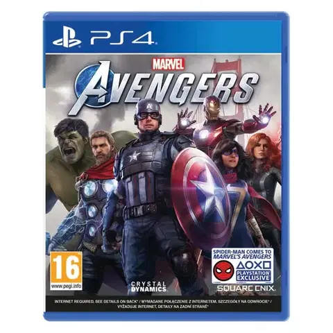 Hry na Playstation 4 Marvel’s Avengers CZ PS4
