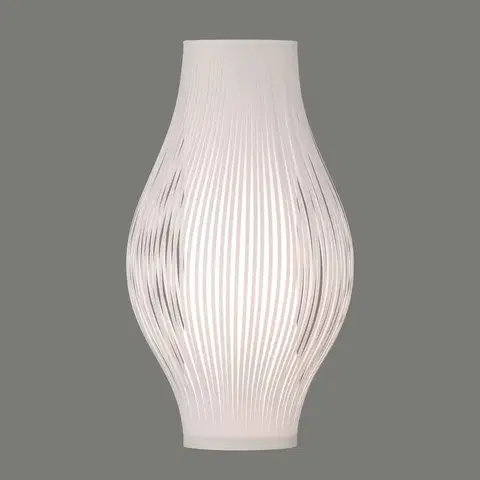 Stolové lampy ACB ILUMINACIÓN Stolná lampa Murta, 51 cm, biela