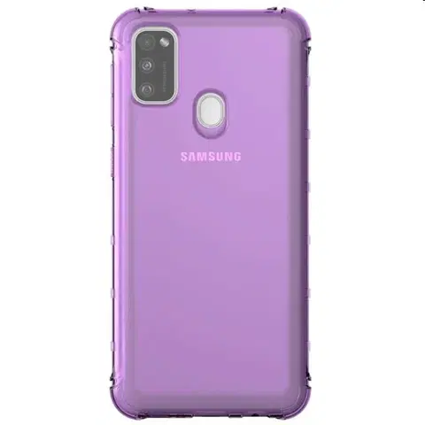 Puzdrá na mobilné telefóny Puzdro Samsung Back Cover pre Samsung Galaxy M21, purple GP-FPM215KDAEW