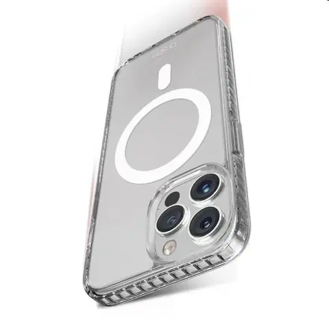 Puzdrá na mobilné telefóny Zadný kryt SBS Extreme 3 Mag pre Apple iPhone 15 Pro, transparentná TEEXMAGIP1561PT