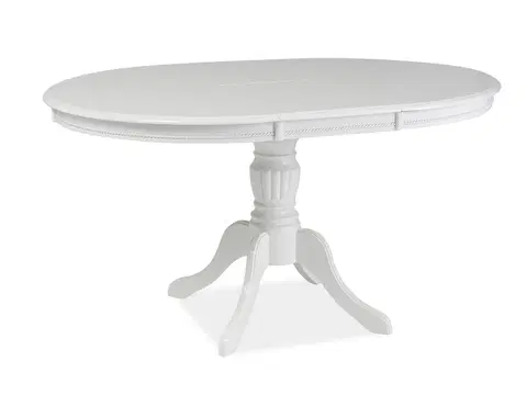 Jedálenské stoly LESLEY jedálenský stôl, biely