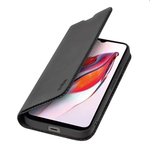 Puzdrá na mobilné telefóny Knižkové puzdro SBS Book Wallet Lite pre Xiaomi Redmi 12C, čierna TEBKLITESENSXIR12CK