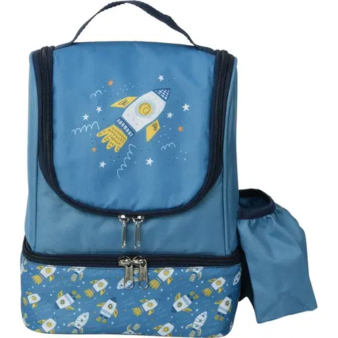 Doplnky pre deti Detský termo batôžtek Vesmír, modrá