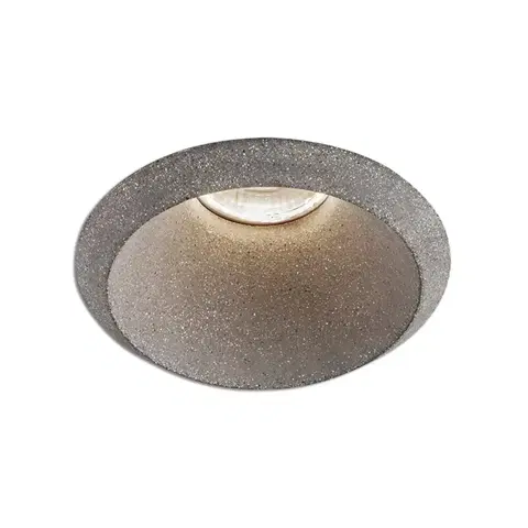 Zapustené svietidlá LEDS-C4 LEDS-C4 Play Raw Downlight Cement 927 6,4W 15°