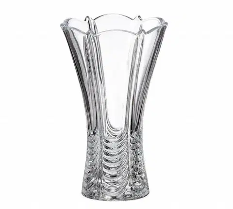 Dekoratívne vázy Kinekus Váza ORION X 250 mm, číra, sklo BOHEMIA