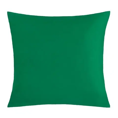 Obliečky Bellatex Obliečka na vankúšik zelená tmavá, 45 x 45 cm