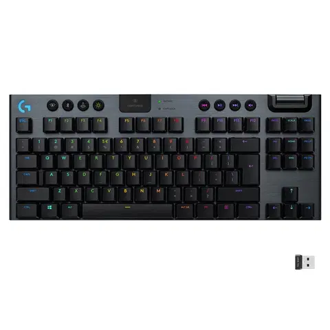 Klávesnice Logitech G915 TKL LIGHTSPEED, bezdrôtová RGB mechanická herná klávesnica, Linear, CZSK 920-009520_CZ