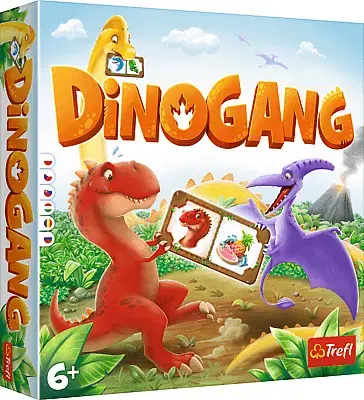 Hračky spoločenské hry pre deti TREFL - Hra - Dinogang