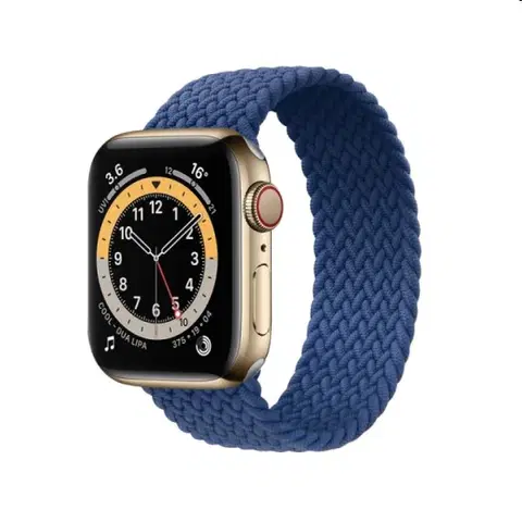 Príslušenstvo k wearables COTEetCI Nylon Braided Band 161 mm for Apple Watch 38/40/41 mm, atlantic blue
