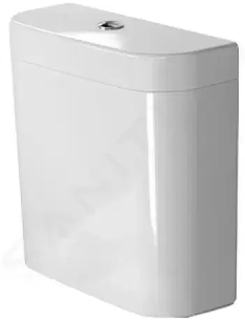 Kúpeľňa DURAVIT - Happy D.2 Splachovacia nádrž, 390 mm x 160 mm, biela – nádrž, pripojenie vpravo alebo vľavo, splachovanie 6 l 0934000005