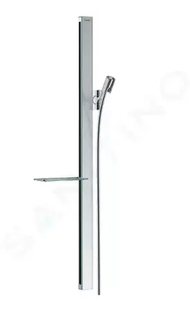 Sprchy a sprchové panely HANSGROHE - Unica'E Sprchová tyč 900 mm, so sprchovou hadicou, chróm 27640000