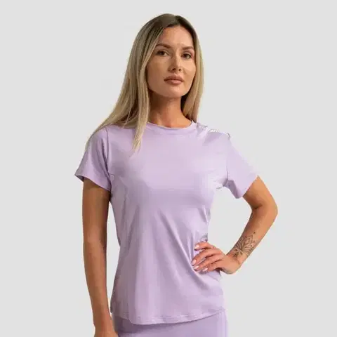 Tričká a tielka GymBeam Dámske športové tričko Limitless Lavender  XSXS