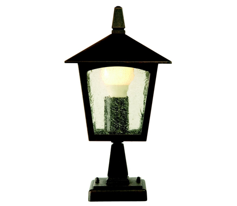 Záhradné lampy Redo Redo Smarter 9798 - Vonkajšia lampa BURGOS 1xE27/42W/230V 