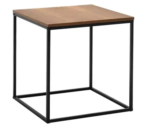 Konferenčné stoly Adore Furniture Konferenčný stolík 52x50 cm hnedá 