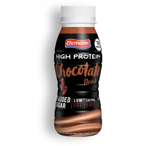 Proteínové RTD nápoje Ehrmann Proteínový nápoj 12 x 250 ml čokoláda