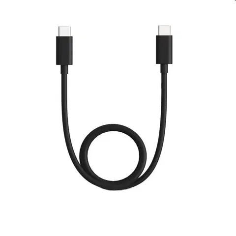 USB káble Motorola dátový kábel USB-C na USB-C, 6,5A, 1 m, čierny SC18C37157