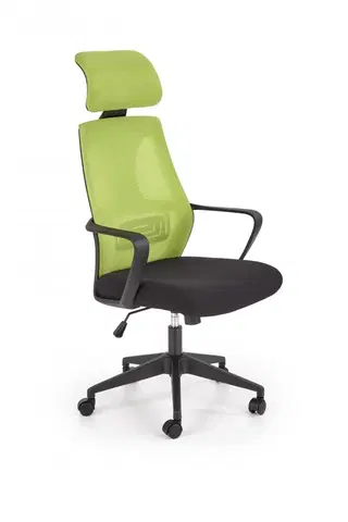 Kancelárske stoličky Kancelárska stolička VALDEZ Halmar Zelená
