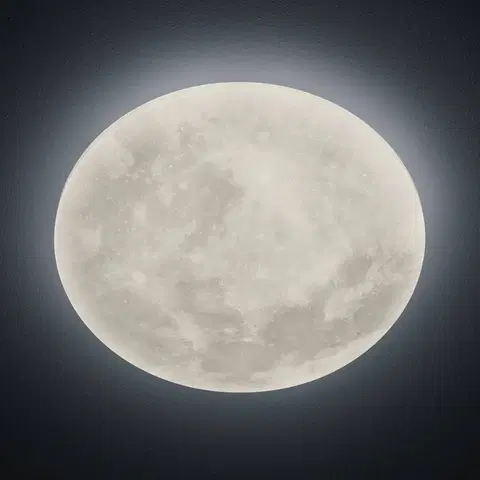 Stropné svietidlá Trio Lighting LED svietidlo Lunar diaľkové ovládanie 40 cm