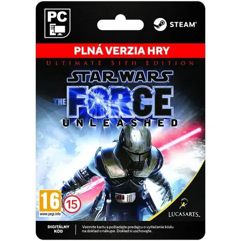 Hry na PC Star Wars: The Force Unleashed (Ultimate Sith Edition) [Steam]
