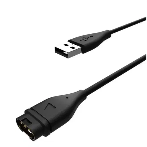 Príslušenstvo k wearables FIXED Nabíjací USB kábel pre smartwatch Garmin, čierny FIXDW-796